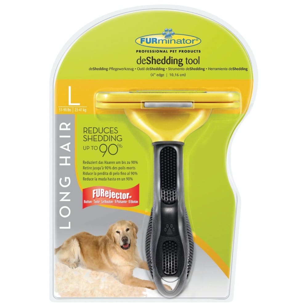 Furminator Deshedder Long Hair Dog Large