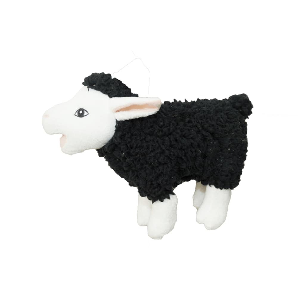 steel dog barnyard ballers sheep w tennis ball dog toy w animal