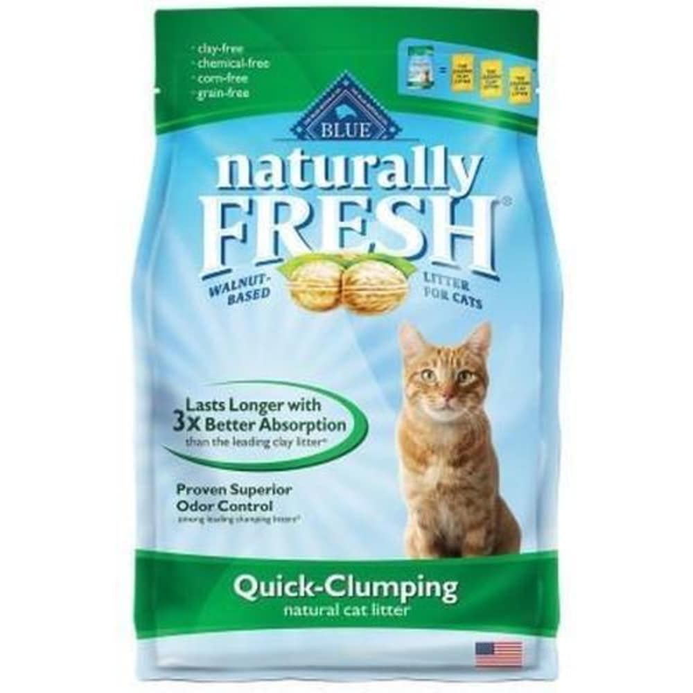 Blue Buffalo Naturally Fresh Walnut Based Quick Clumping Cat Litter