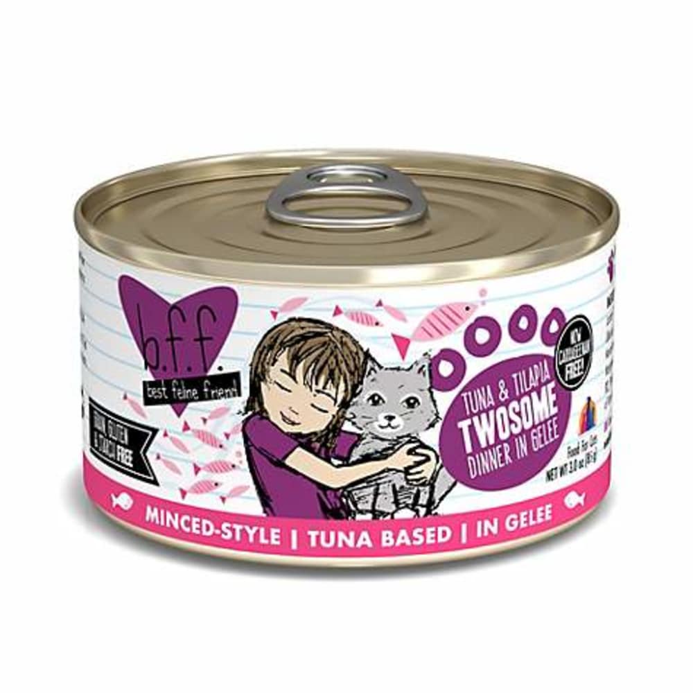 Weruva Bff Tuna Tilapia Twosome In Gelee Recipe Grain Free Canned