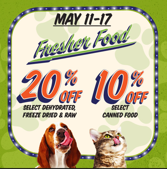 Fresher Food Sale 2018