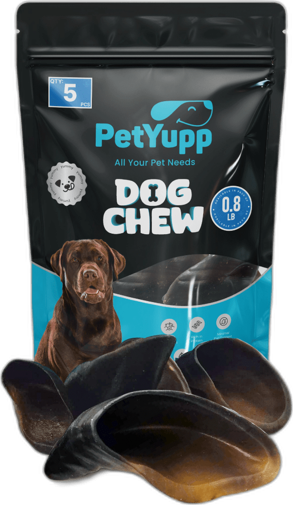 100% Natural Water Buffalo Hooves Dog Chew - Pack of 5