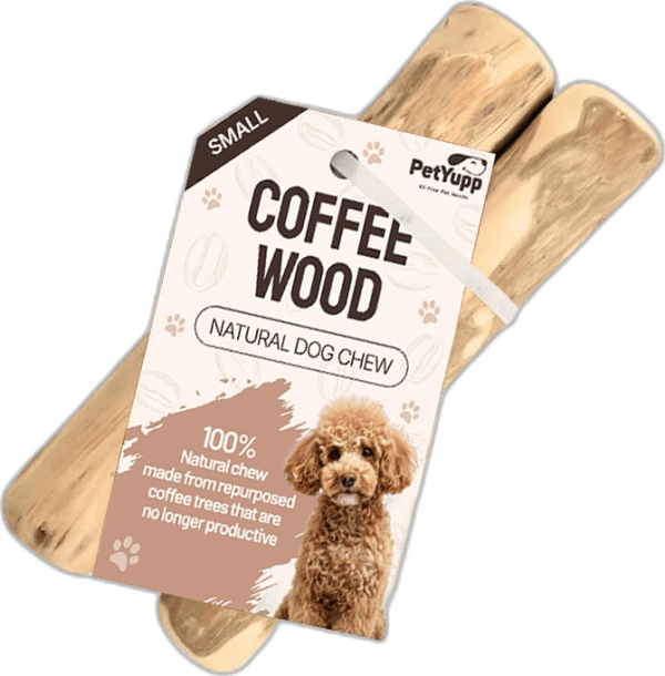 Natural Repurposed Coffee Woods Dog Chew - Small