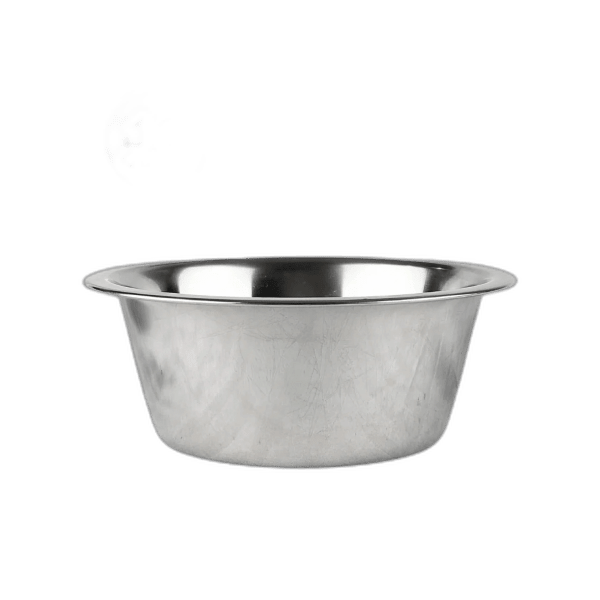 Stainless Steel Regular Feeding Bowl - 10 quart