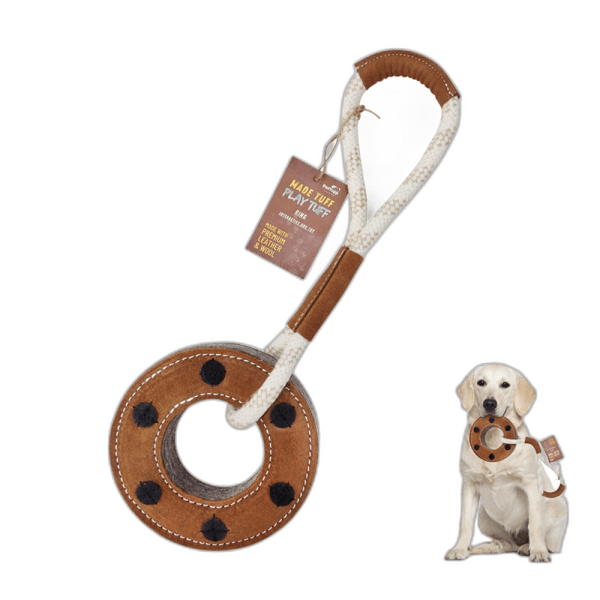 Natural Extra Tuff Toss & Chew Dog Toy - Ring