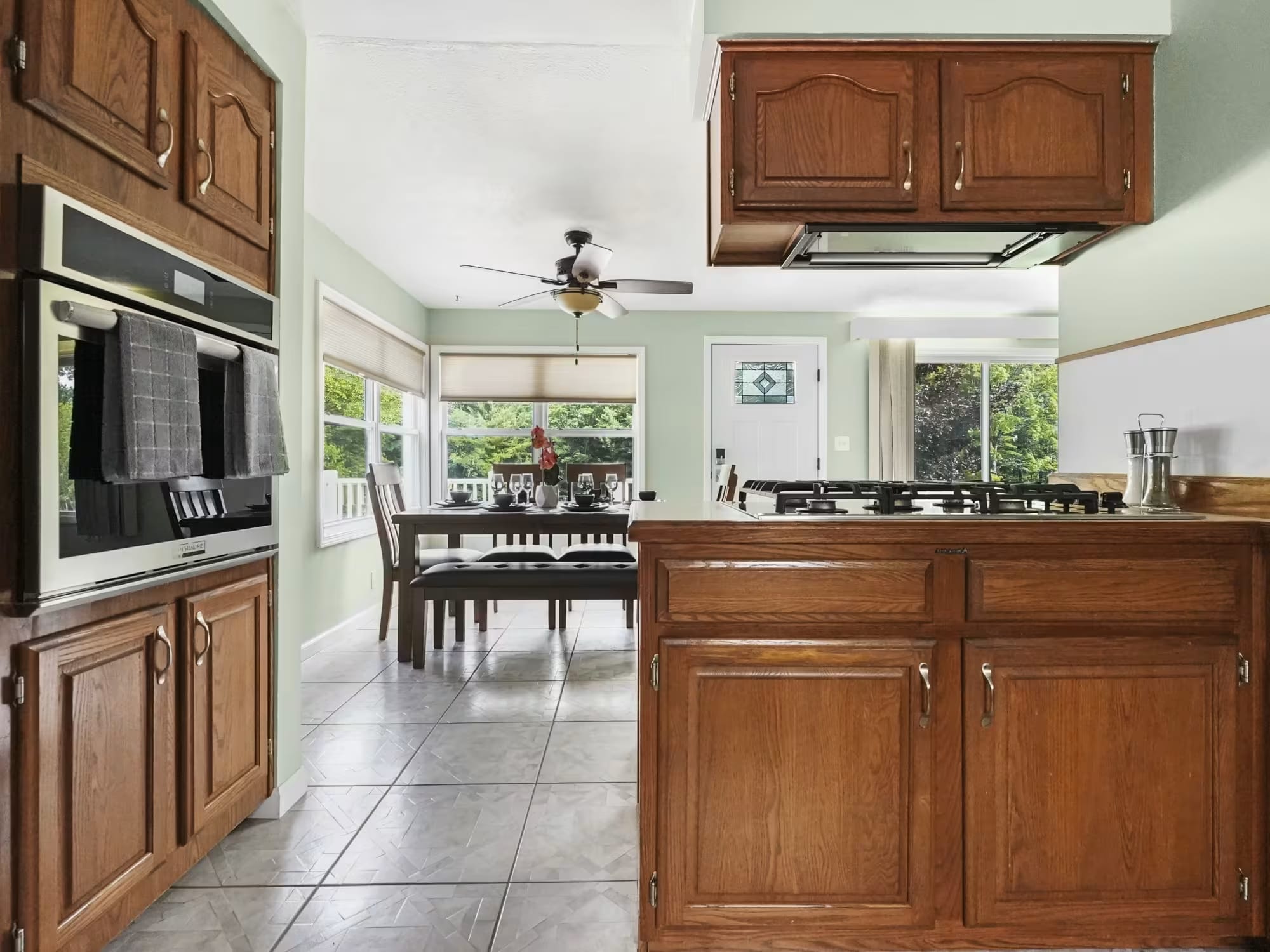 Michigan Vacation Home Rental Serenity Shores kitchen shot 1