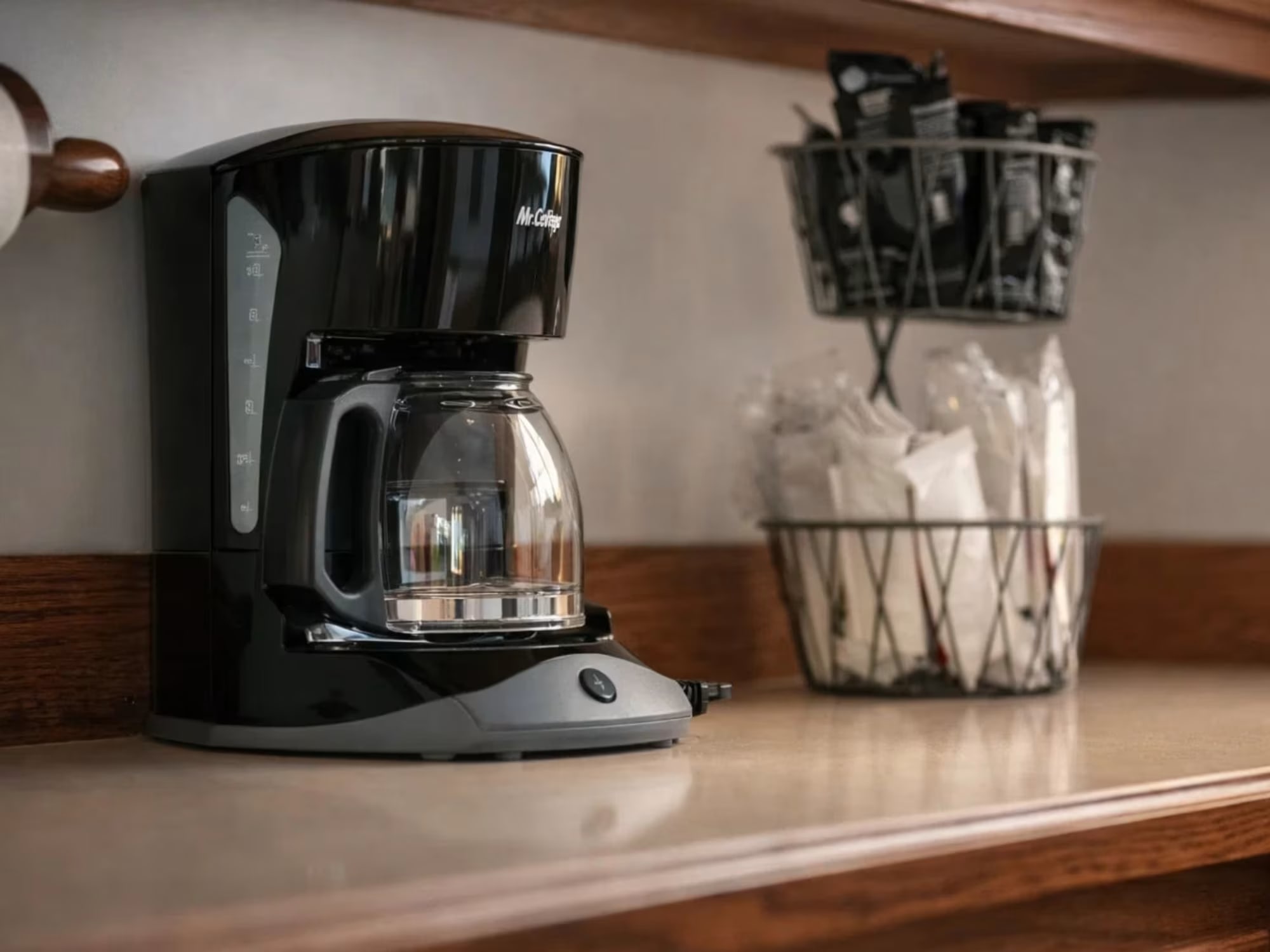 Michigan Vacation Home Rental Serenity Shores Coffee Maker