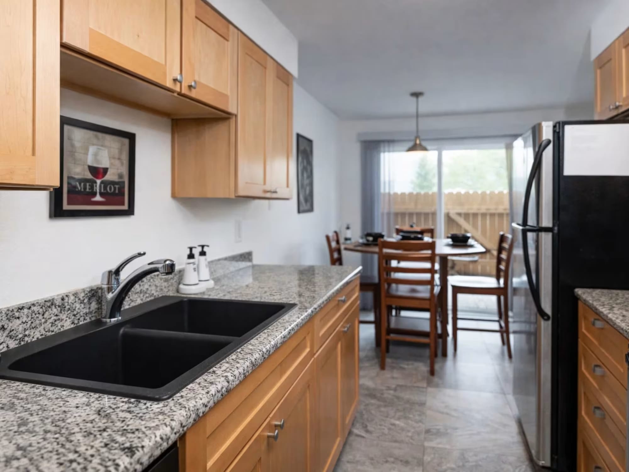 Seaside Oregon Vacation Condo Rental Riverwalk Seaside Kitchen shot 1