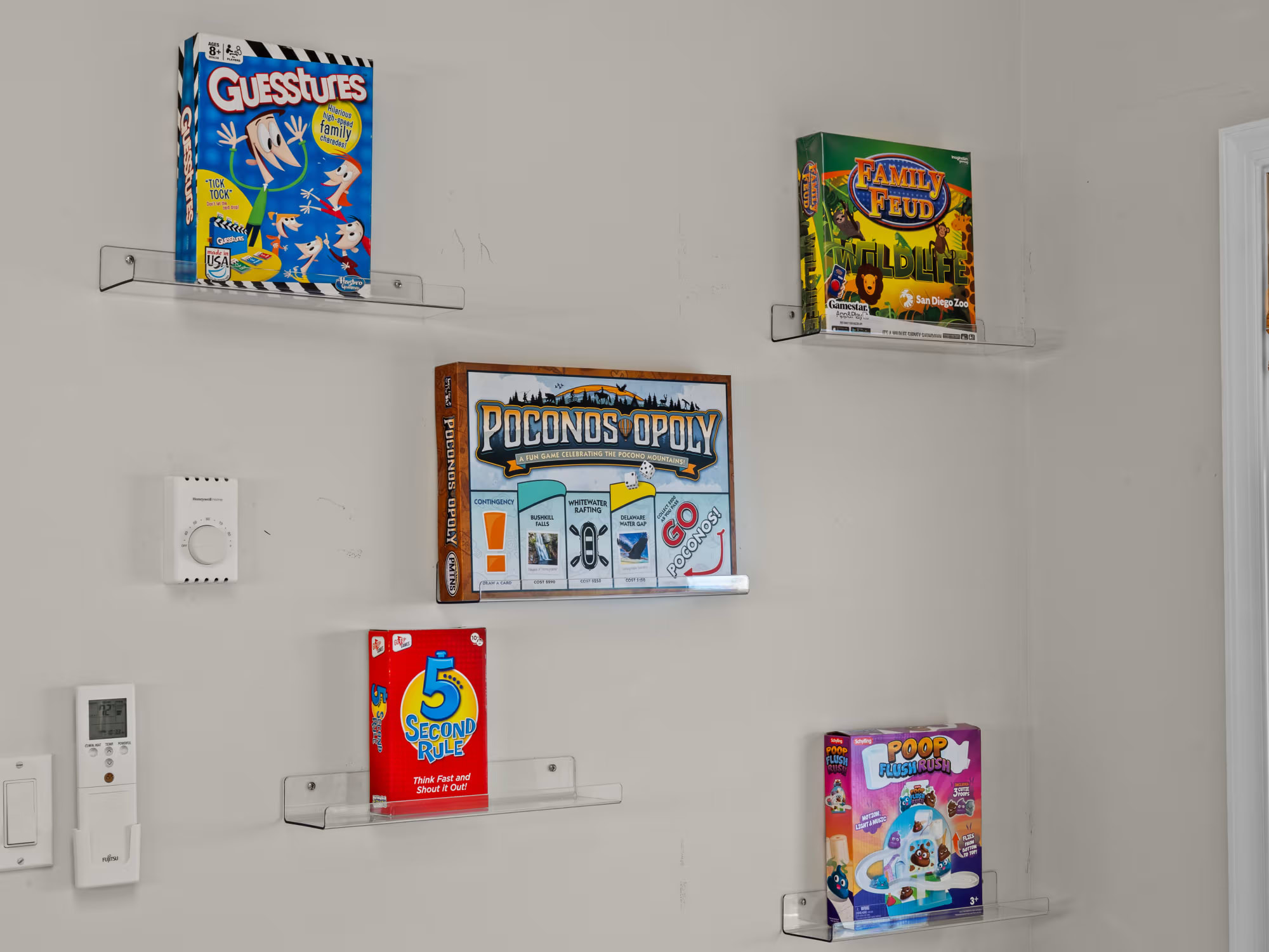 Pocono Lake Vacation Home Rental Pocono Lake Retreat board games