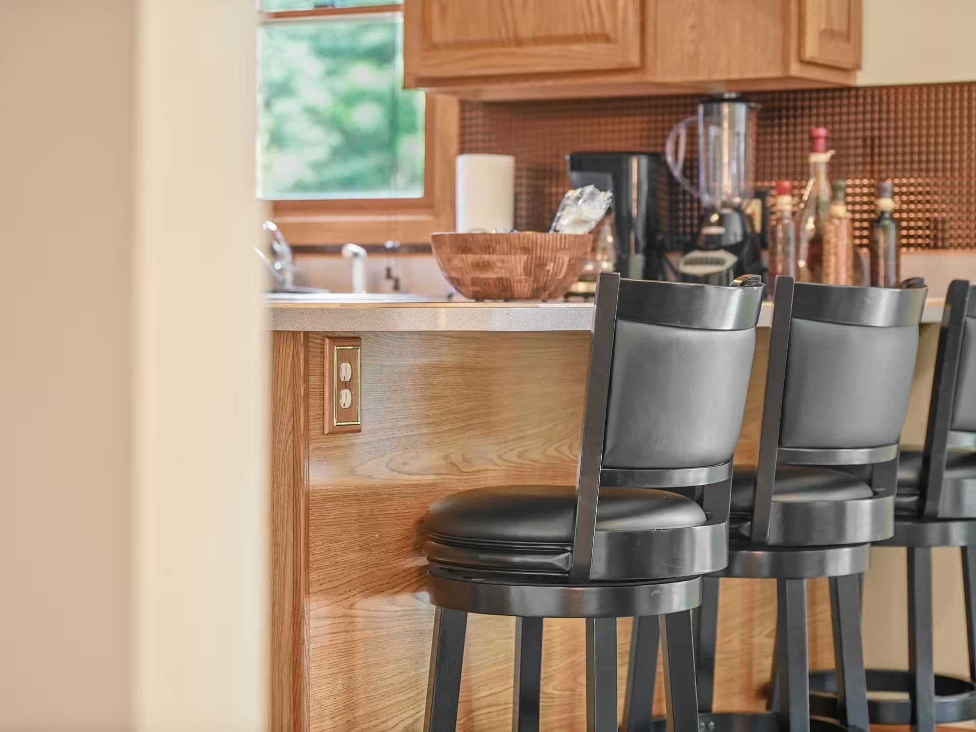 Michigan Vacation Home Rental Long Lake Retreat kitchen shot 1