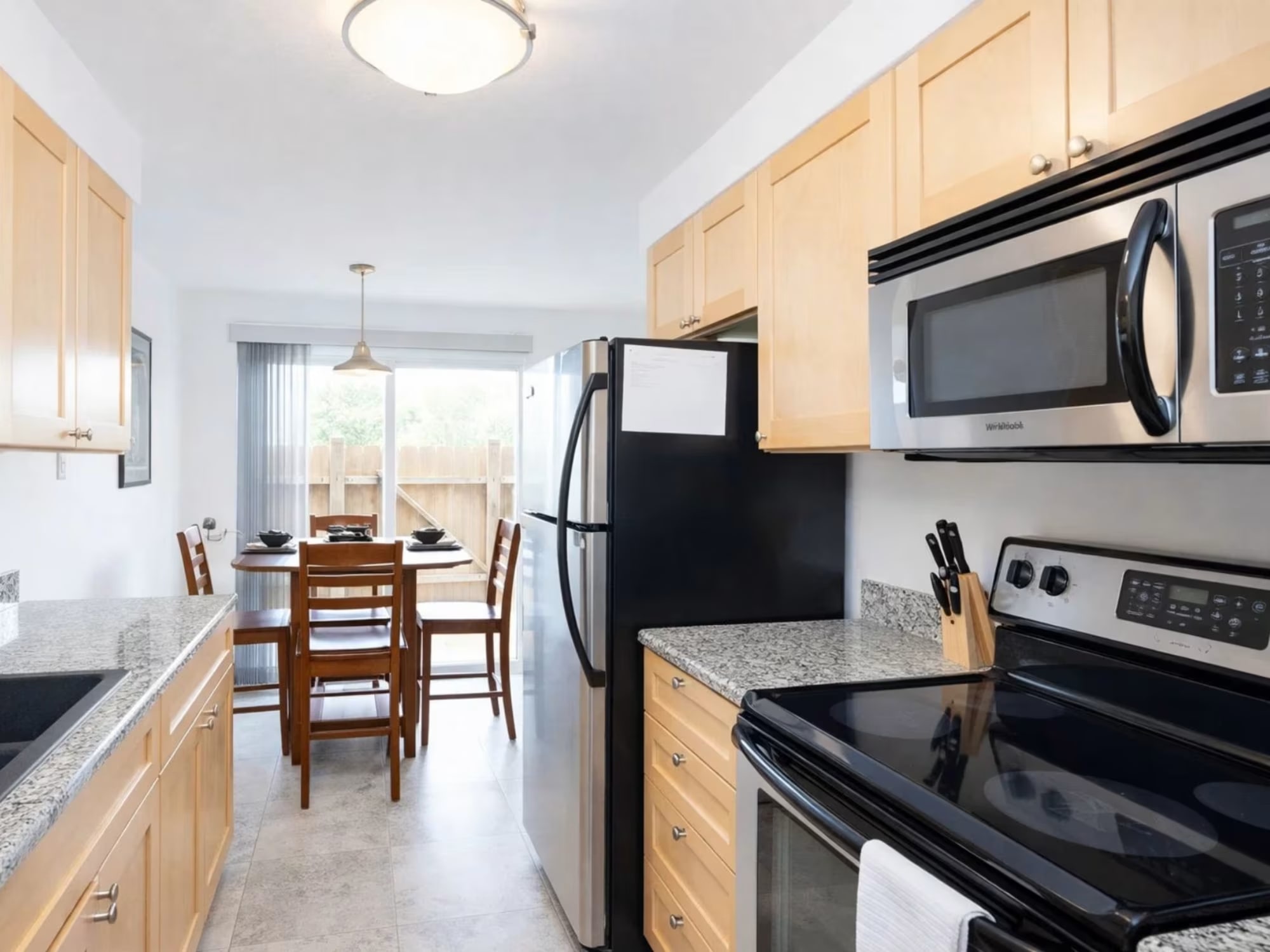 Seaside Oregon Vacation Condo Rental Riverwalk Seaside Kitchen shot 2