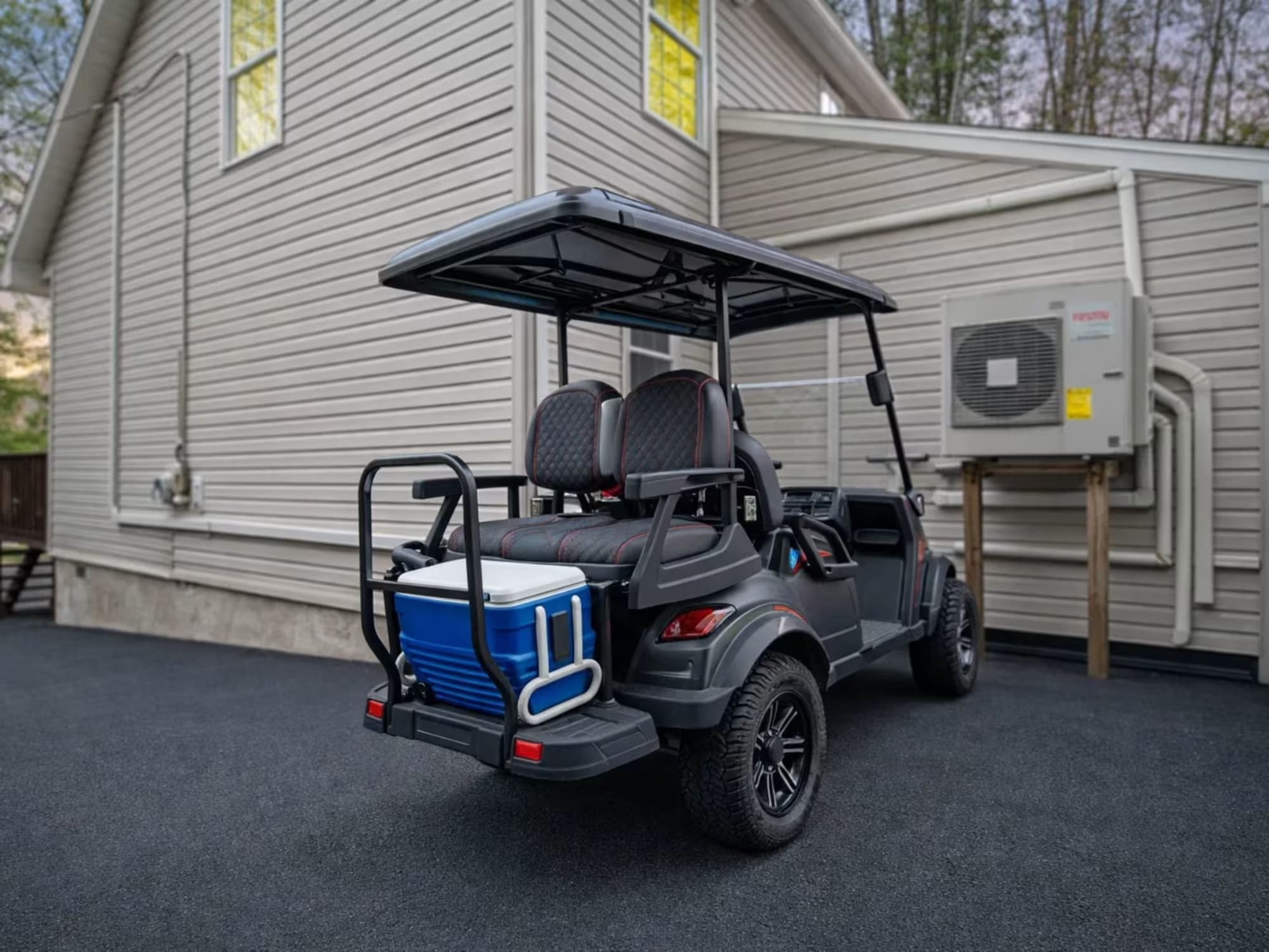 Pocono Lake Vacation Home Rental Pocono Lake Retreat golf cart