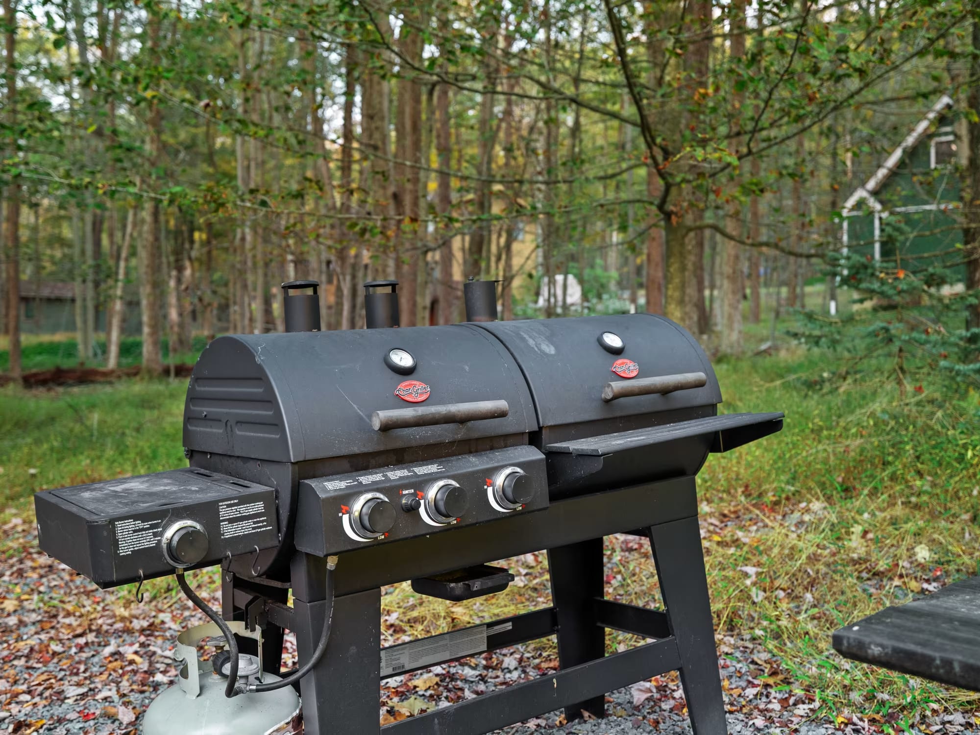 Pocono Lake Vacation Home Rental Pocono Lake Retreat bbq grill