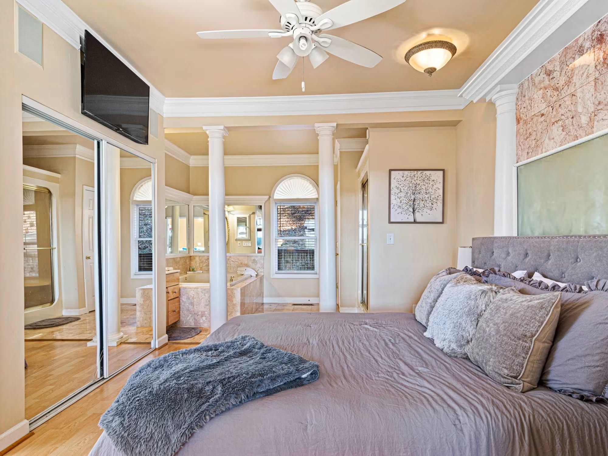North Georgia Ellijay Vacation Home Rental Bedroom 1