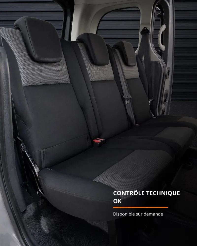 Banquette arrière — contrôle technique disponible sur demande