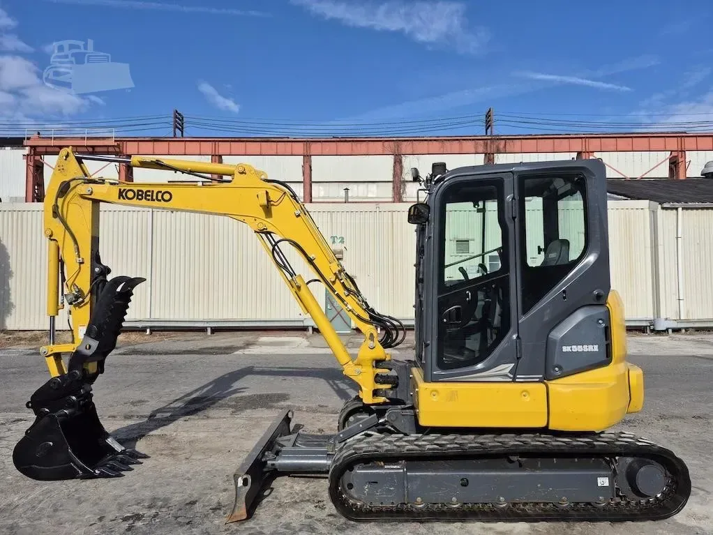 2022 KOBELCO SK55SRX-7, pictured on the company's website. Confirm current availability directly.