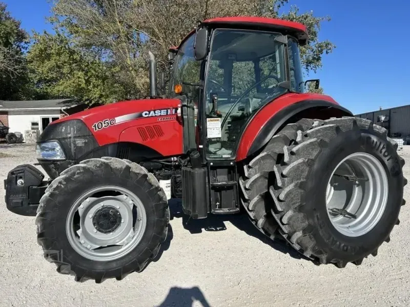 2014 CASE IH FARMALL 105C: equipment imagery supplied for the Farley Tractor feature
