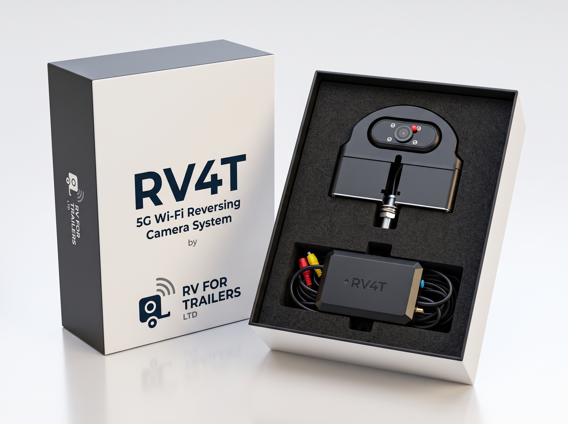 RV4T 5G Wi-Fi Reversing Camera System for commercial trailers