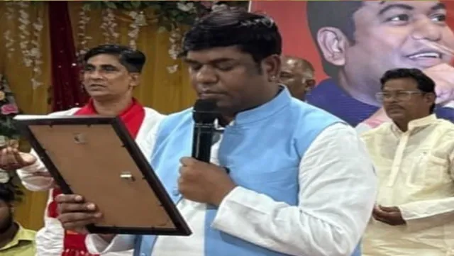 मुकेश सहनी ने सोनभद्र में गंगाजल हाथ में लेकर आरक्षण का द‍िलाया संकल्प, 50 लाख लोगों को संकल्‍प का लक्ष्‍य : Dainik Jagran
