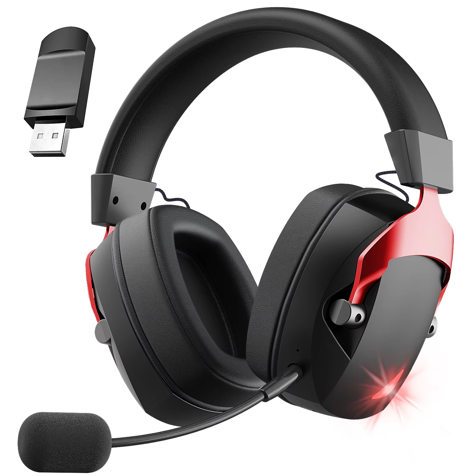 Wireless Gaming Headset with Microphone