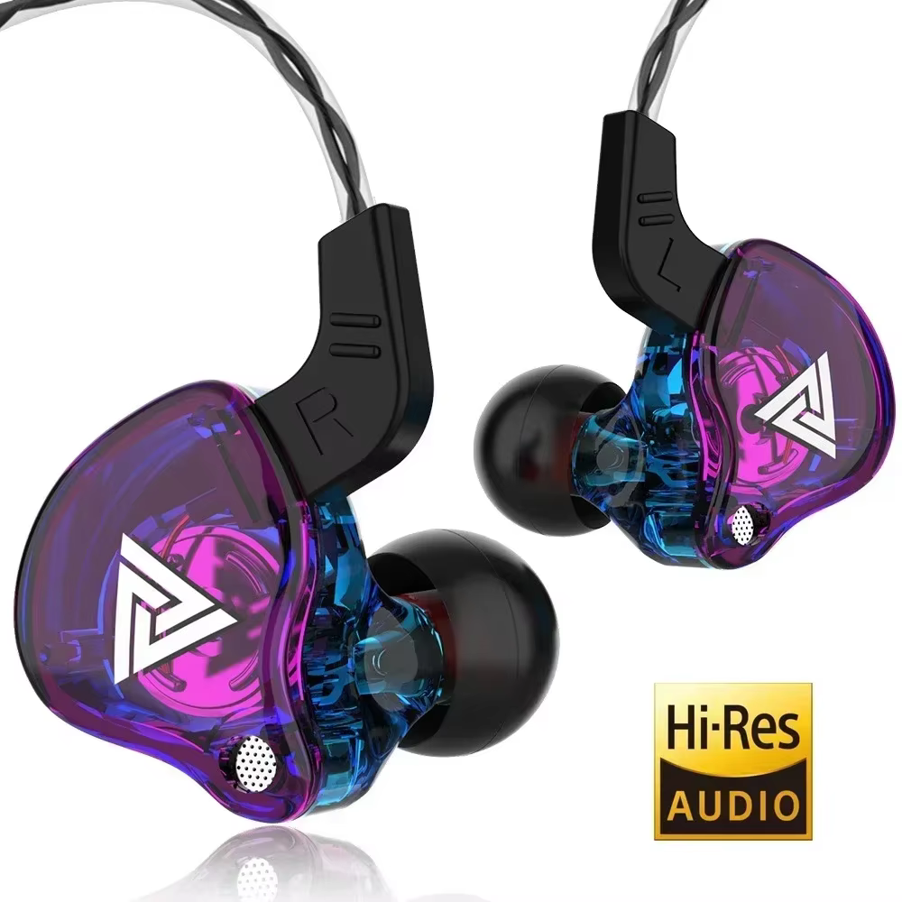 QKZ AK6 Copper Driver HiFi Wired Earphones