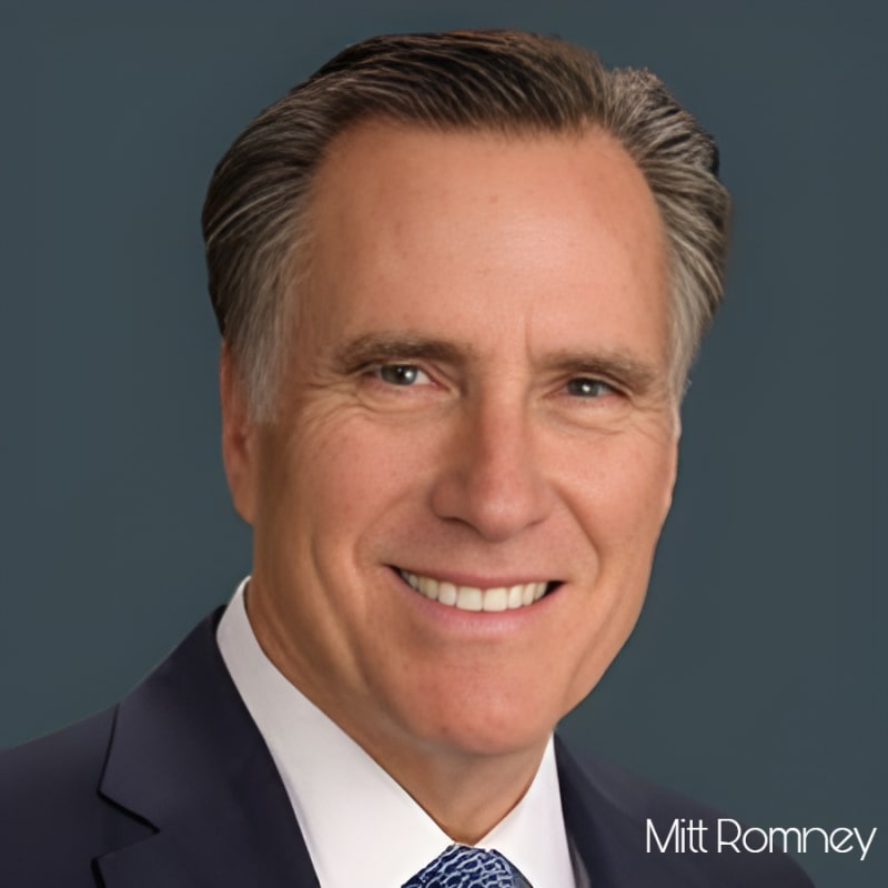 Mitt Romney, T. Coleman Andrews III, and Eric Kriss in Boston