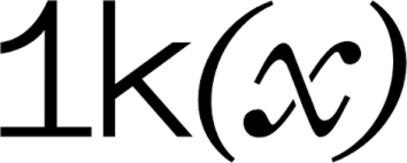 1k(x)