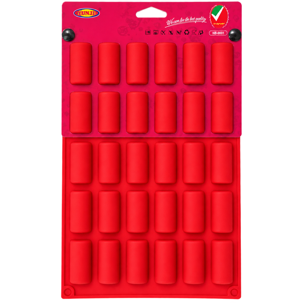 30 cavity Mini Rectangular silicone mould