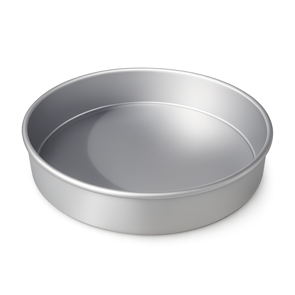 ANODIZED CAKE PAN ROUND 2INCH X 10INCH