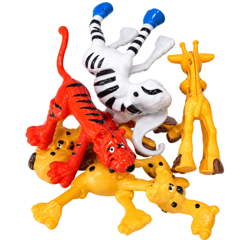 ANIMALS CAKE TOPPERS SET OF 6PCS