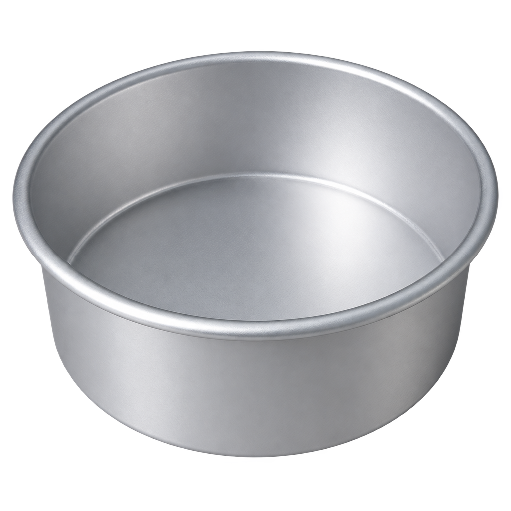 ANODIZED CAKE PAN ROUND 3INCH X 7INCH