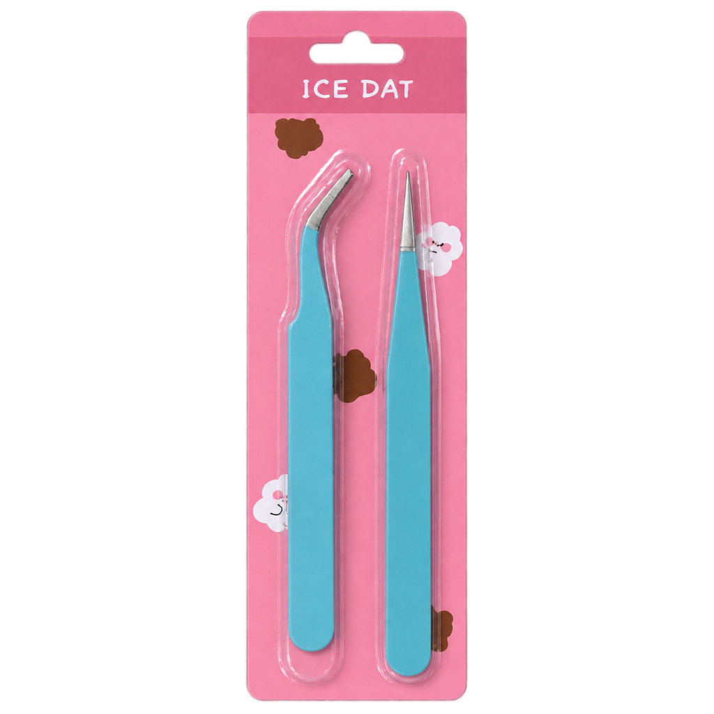 BENT TWEEZER SET OF 2