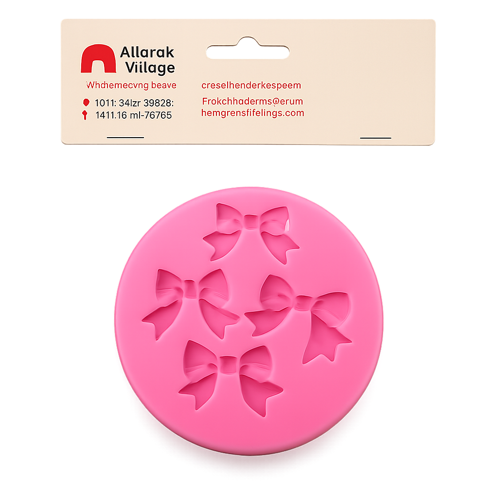 BOWKNOT SHAPE SILICONE FONDANT MOULD