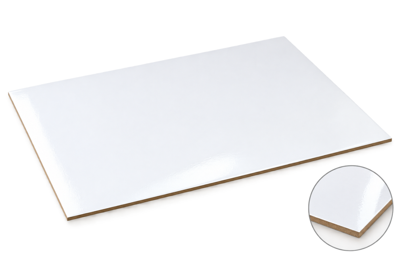 CAKE BOARD RECTANGULAR WHITE 20X30 CM