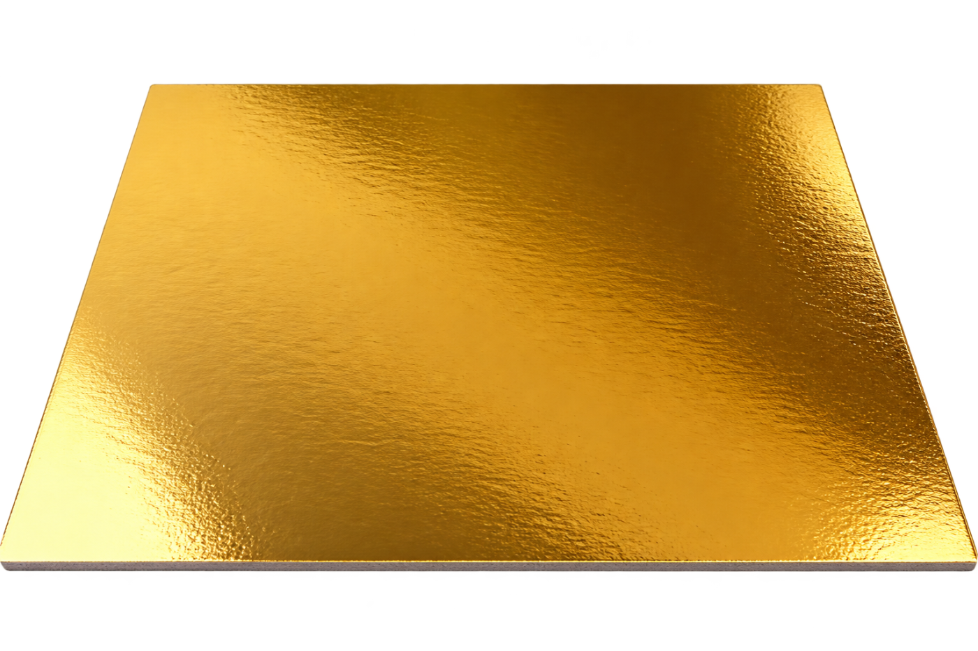 CAKE BOARD SQUARE GOLD 7 INCHES