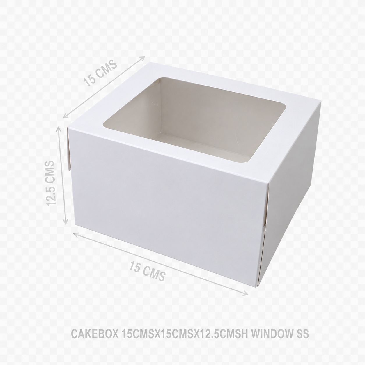 CAKEBOX 15CMSX15CMSX12․5CMSH WINDOW SS
