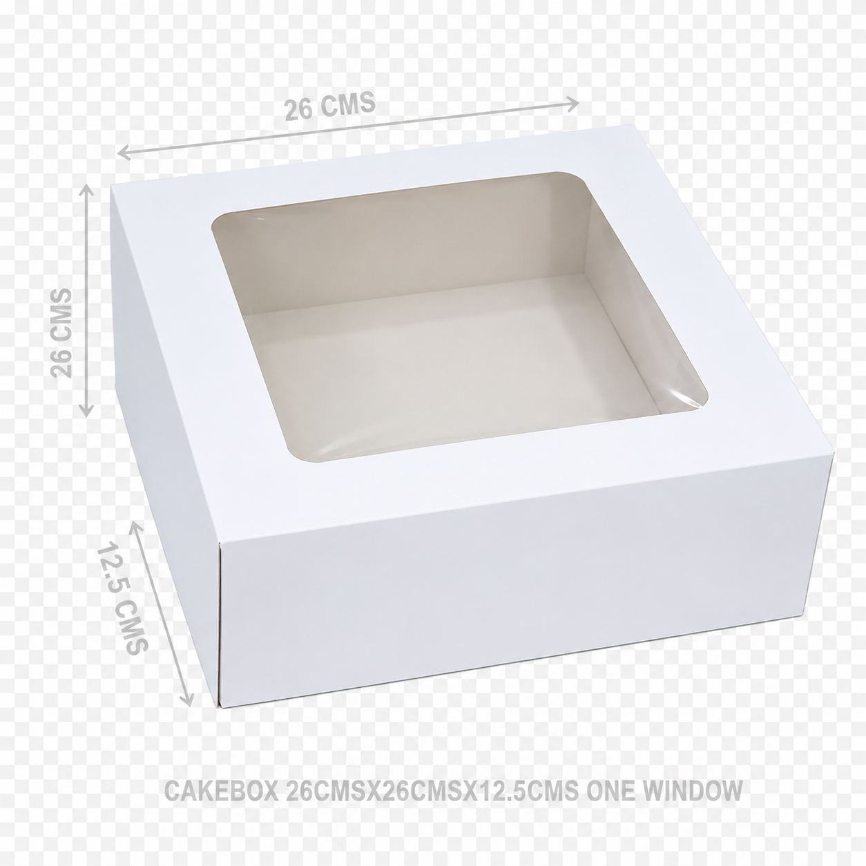 CAKEBOX 26CMSX26CMSX12․5CMS ONE WINDOW