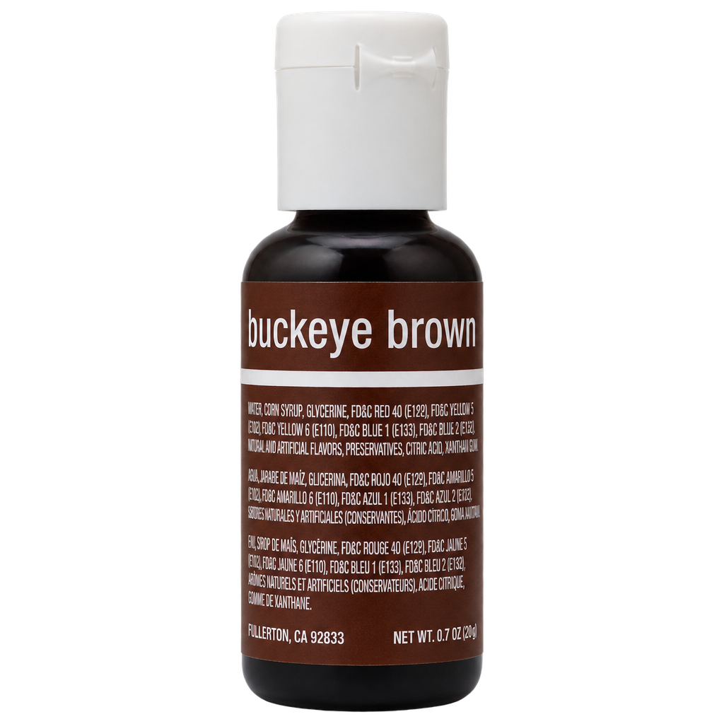 CHEFMASTER LIQUA GEL BUCKEYE BROWN 20ML