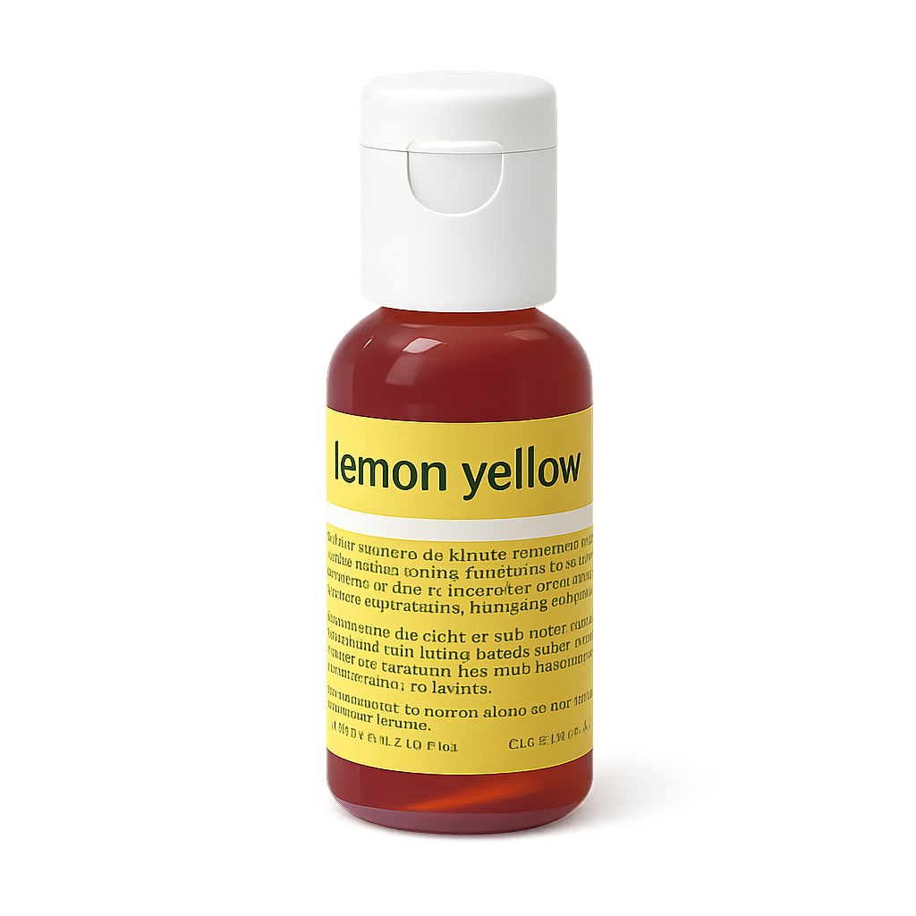 CHEFMASTER LIQUA GEL LEMON YELLOW 20ML