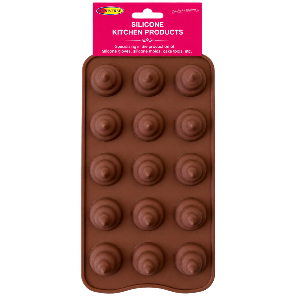 Christmas Choco Tree Shaped Lollipop, Chocolate, Jelly, Candy Silicone Mould