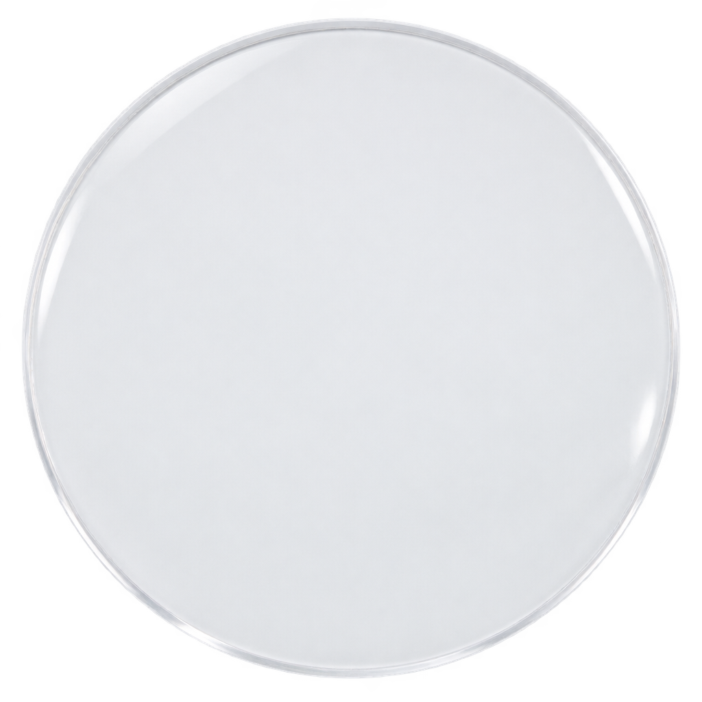 CLEAR ACRYLIC CAKE DISK SEPARATOR 8 INCHES