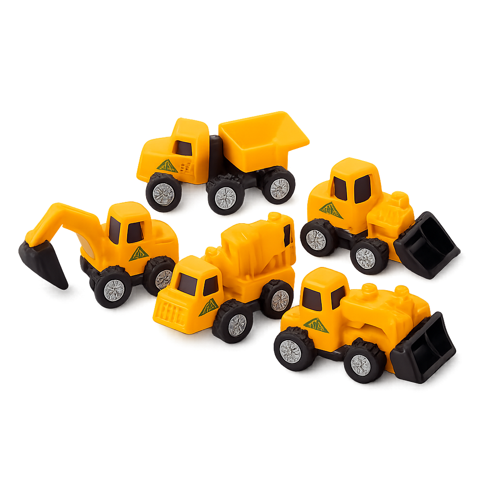 CONSTRUCTION TRANSPORT MODE COOKIE CUTTER SET 8PCS