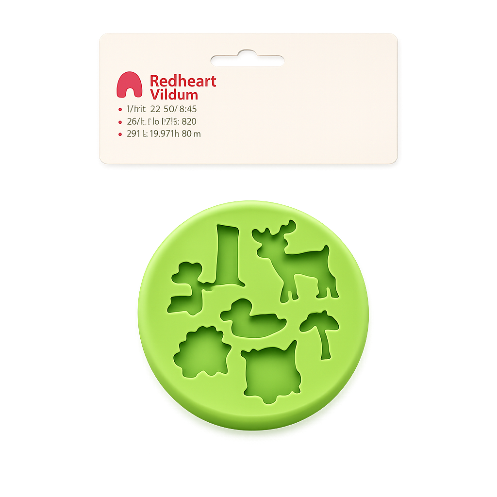 DEER SHAPE 3D SILICONE FONDANT MOULD