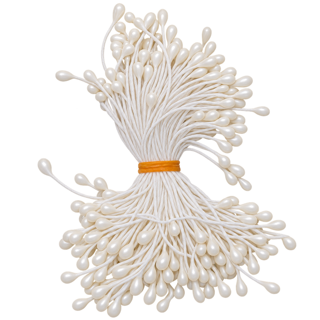 FLOWER STAMEN WHITE150PCS