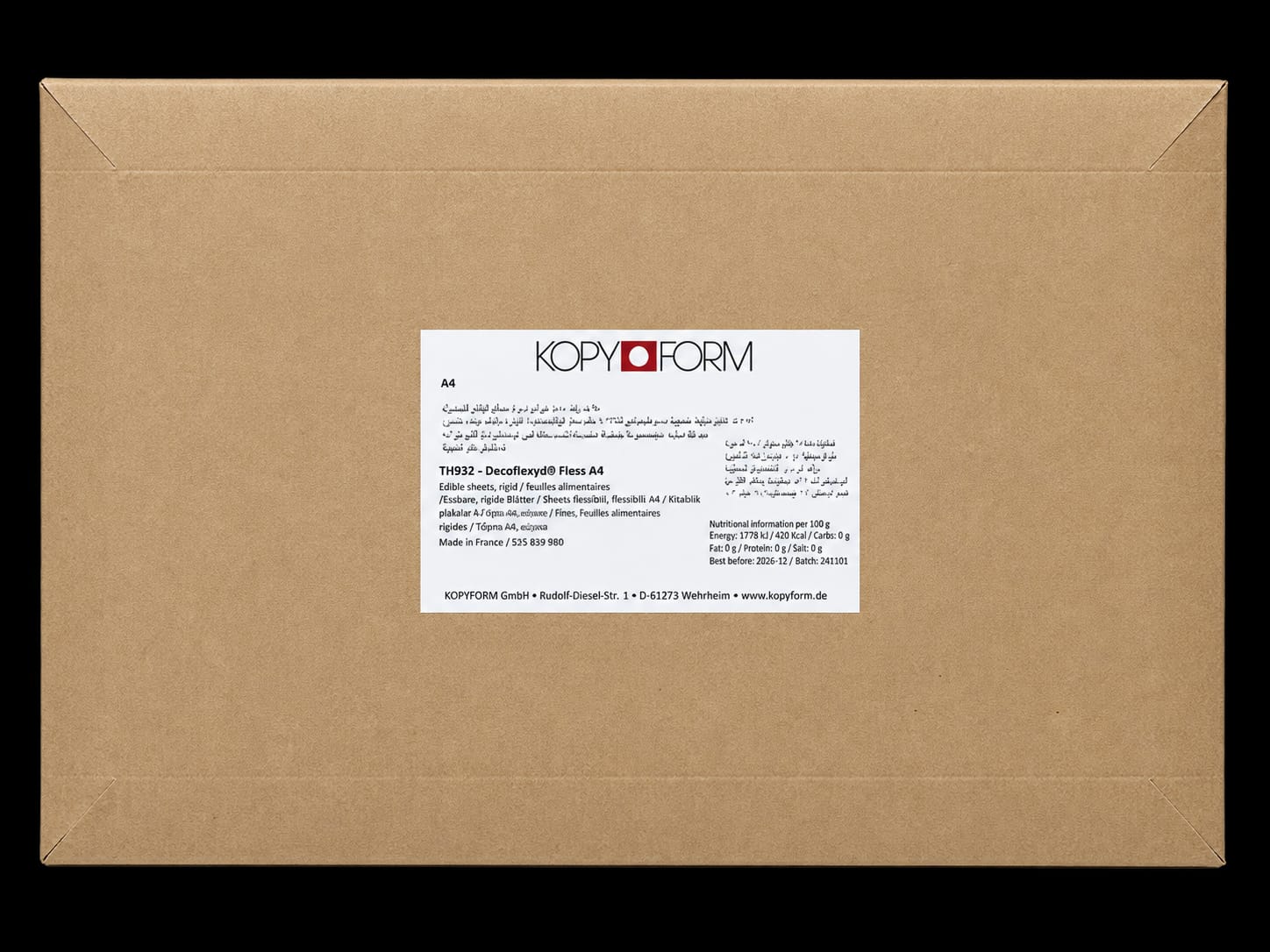 KOPYFORM FLEX A4 25 SHEETS TP022
