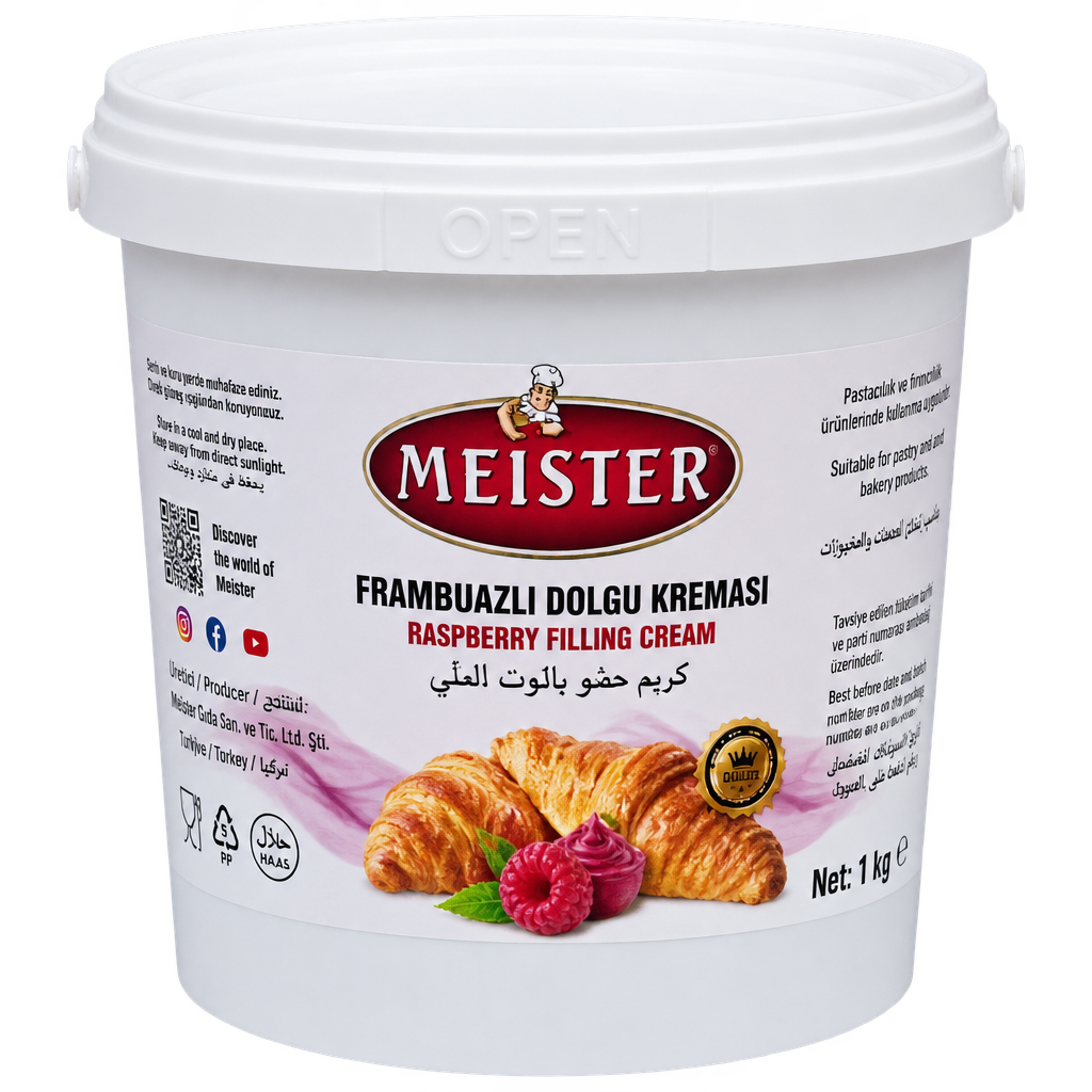 MEISTER RASPBERRY FILLING CREAM 1KG