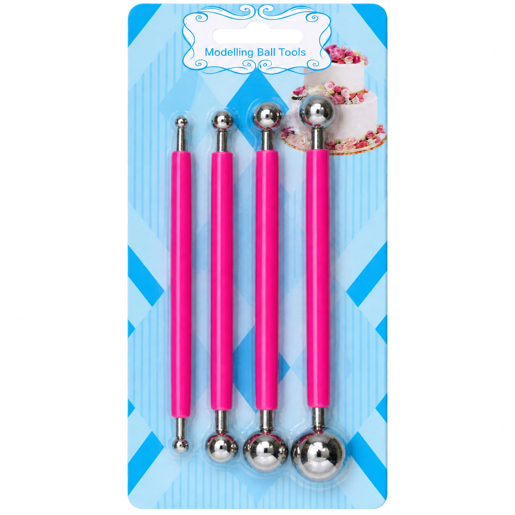 MODELLING BALL TOOLS SET OF 4PCS
