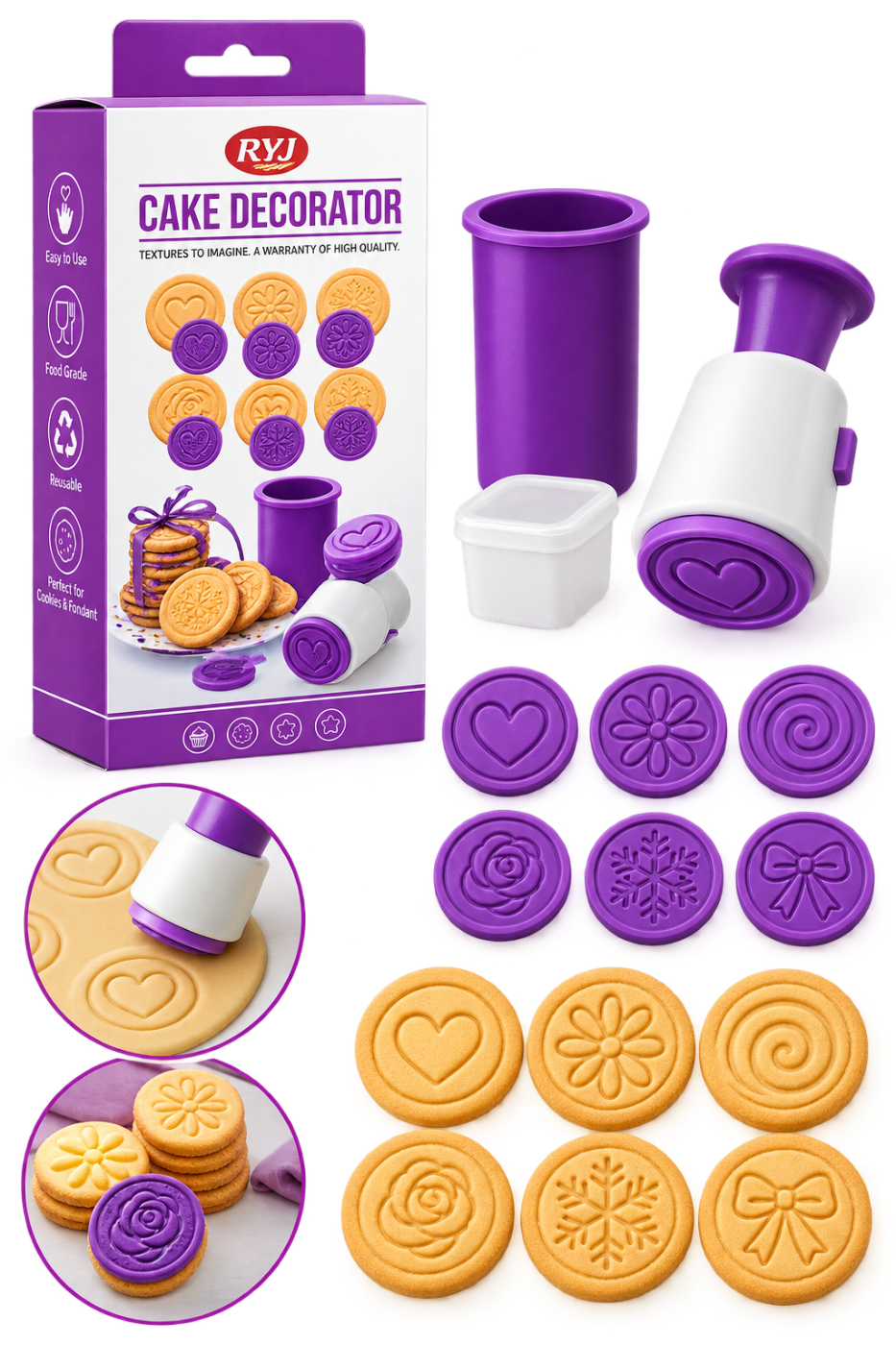 ROLLING BISCUIT CUTTER MOULD