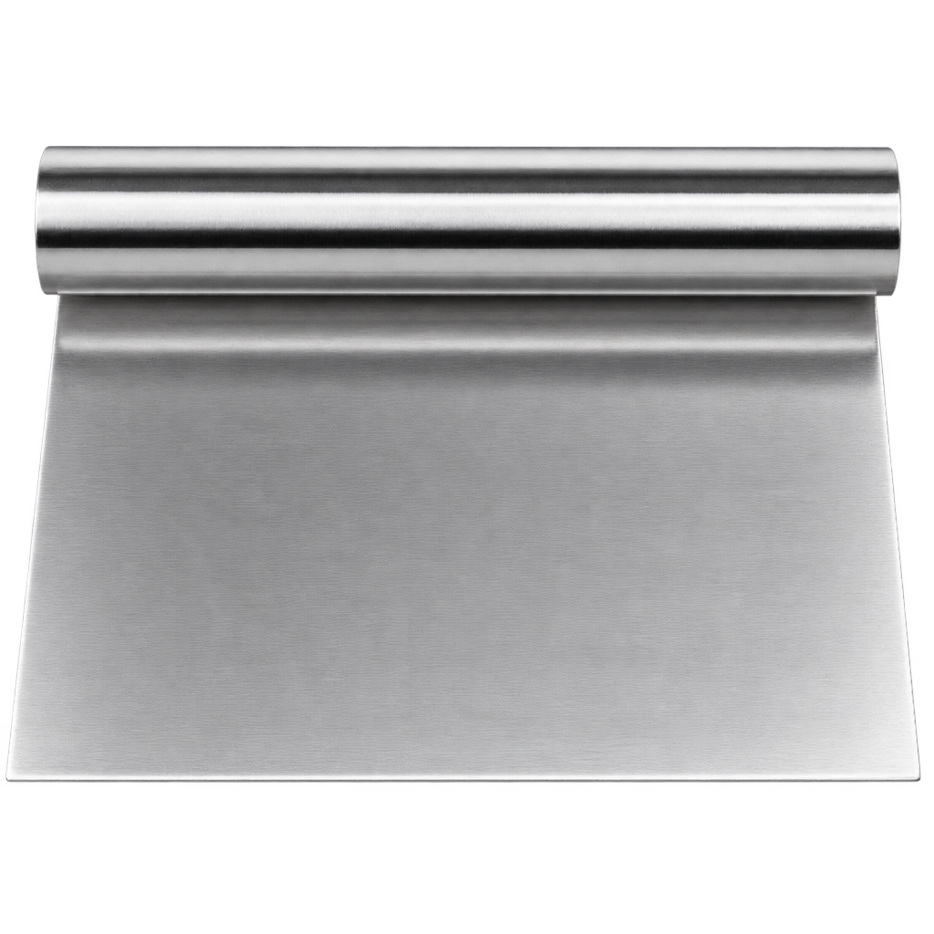 STAINLESS STEEL CAKE SCRAPER, KITCHEN DOUGH CUTTER 15CM X 11CM X 5․9CM
