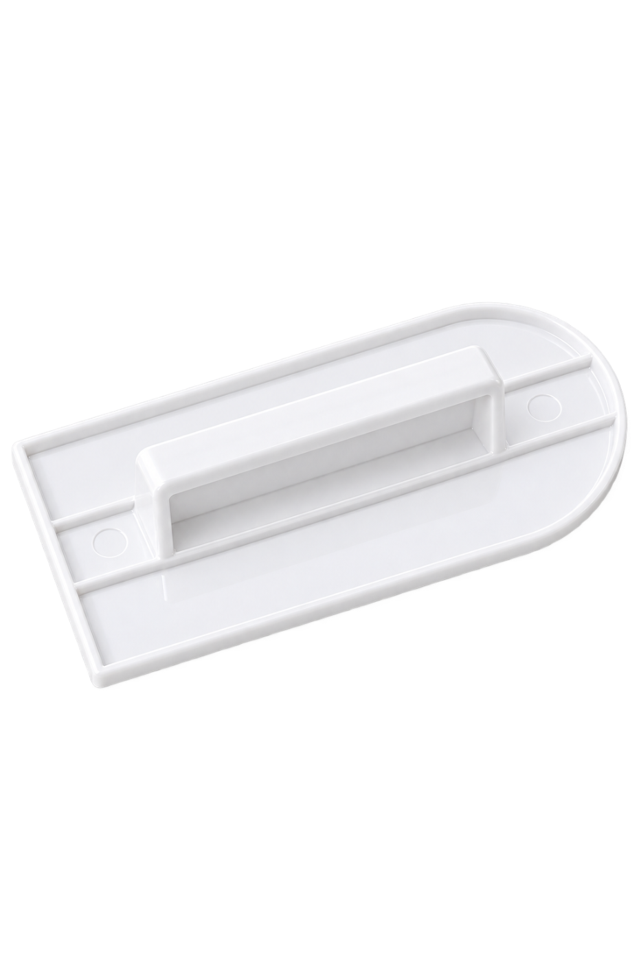 STRAIGHT EDGE CAKE SMOOTHER POLISHER SCRAPER PLASTIC